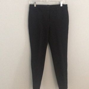 White House Black Market black slim crop pants